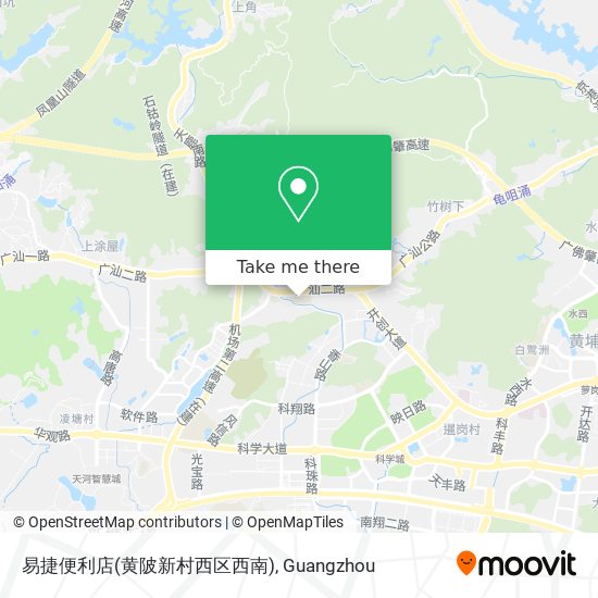 易捷便利店(黄陂新村西区西南) map