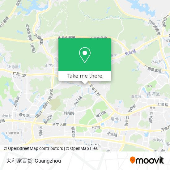 大利家百货 map