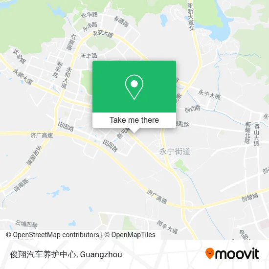 俊翔汽车养护中心 map