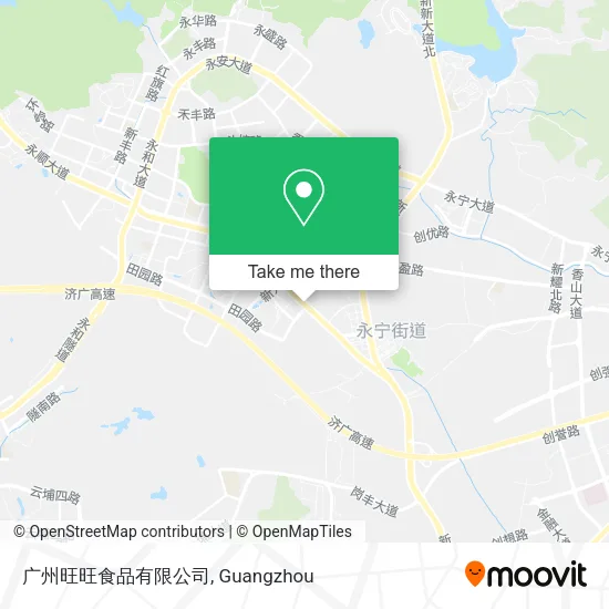 广州旺旺食品有限公司 map