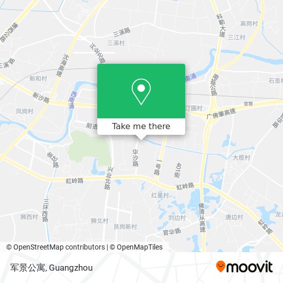 军景公寓 map