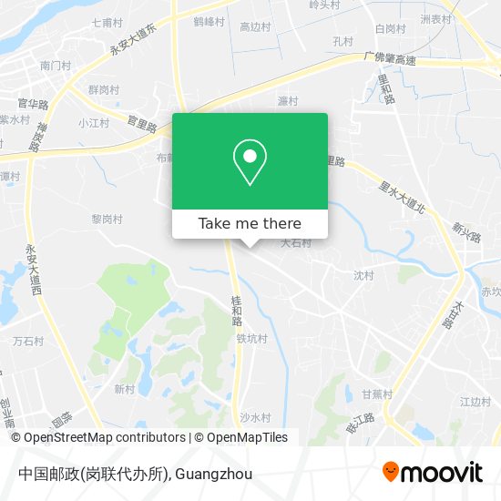 中国邮政(岗联代办所) map