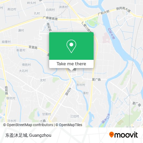 东盈沐足城 map