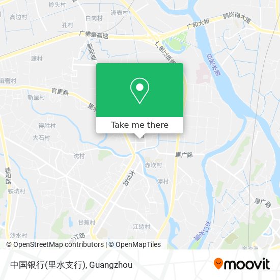 中国银行(里水支行) map