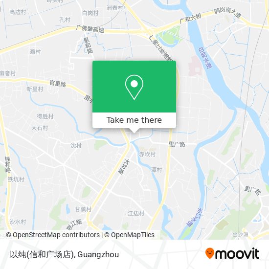 以纯(信和广场店) map