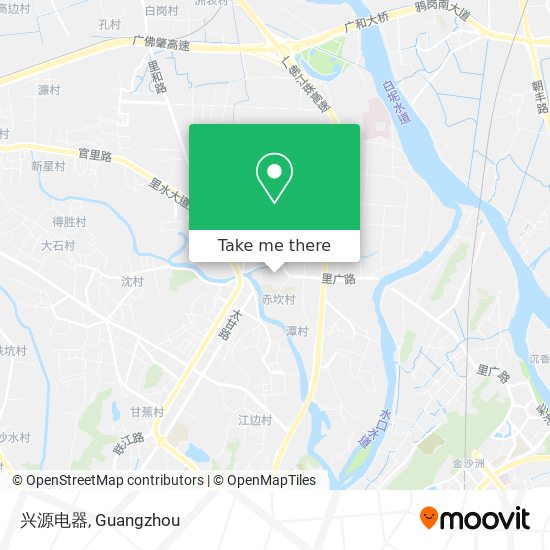兴源电器 map
