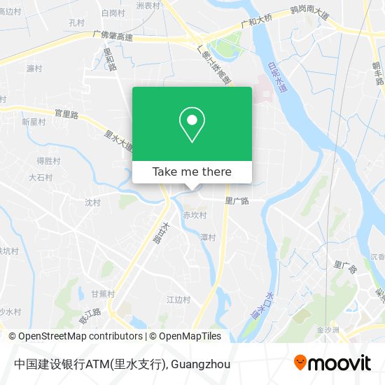 中国建设银行ATM(里水支行) map