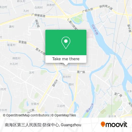 南海区第三人民医院-防保中心 map