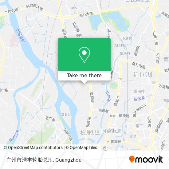 广州市浩丰轮胎总汇 map
