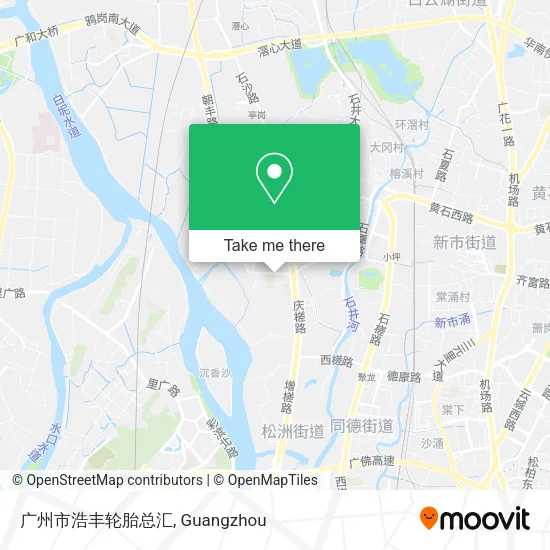 广州市浩丰轮胎总汇 map