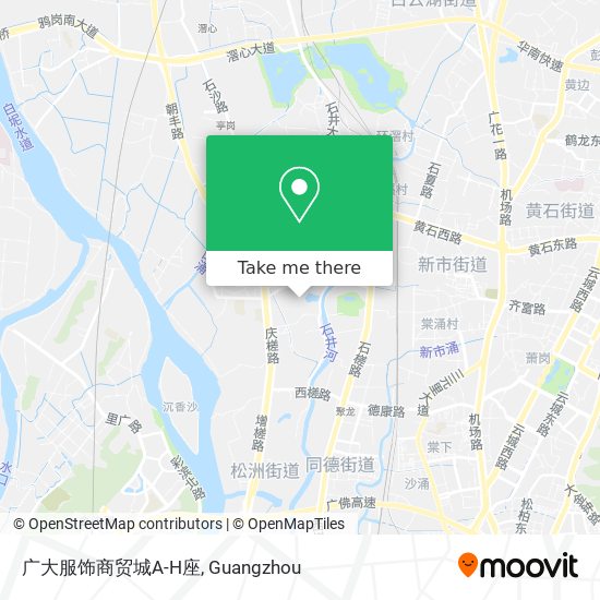 广大服饰商贸城A-H座 map