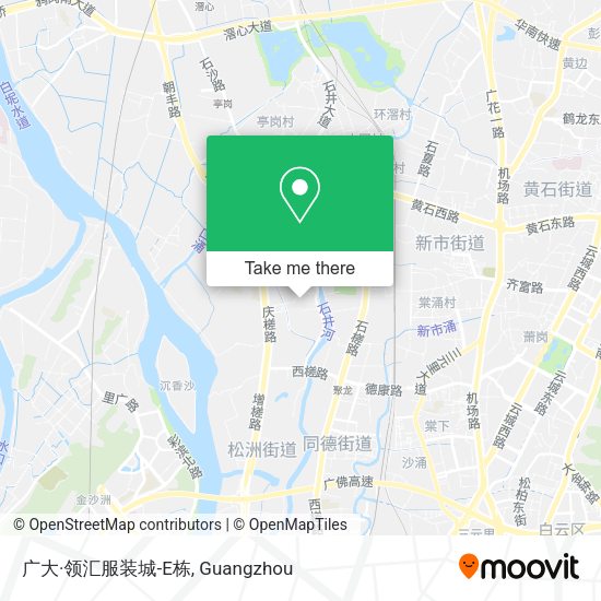 广大·领汇服装城-E栋 map