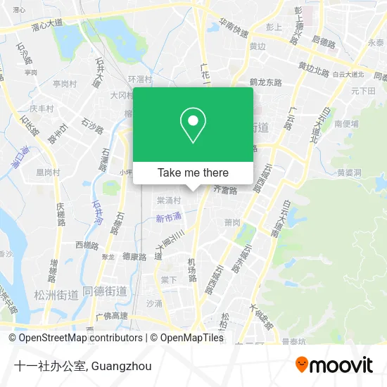 十一社办公室 map