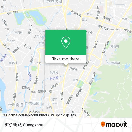 汇侨新城 map