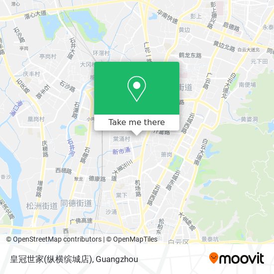皇冠世家(纵横缤城店) map