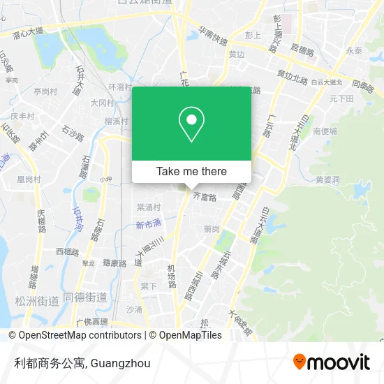 利都商务公寓 map