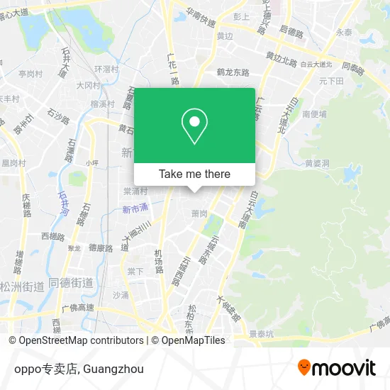 oppo专卖店 map