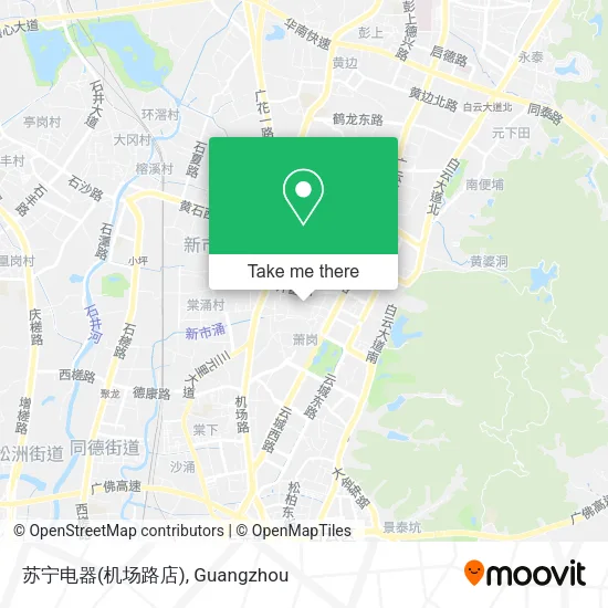 苏宁电器(机场路店) map