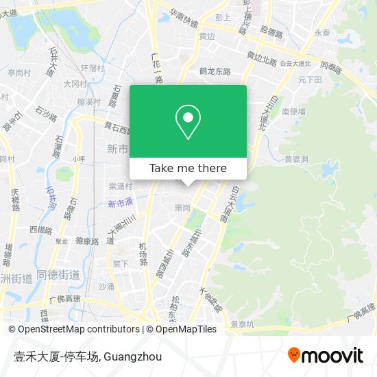 壹禾大厦-停车场 map