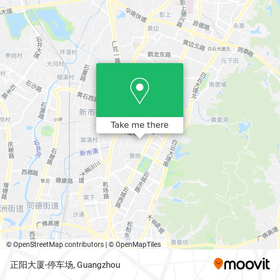 正阳大厦-停车场 map
