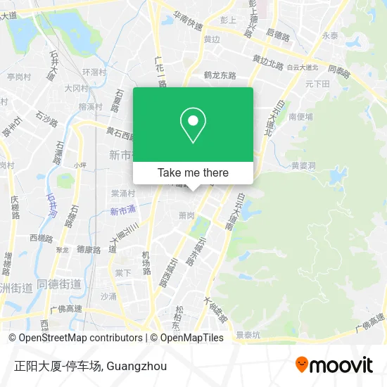 正阳大厦-停车场 map