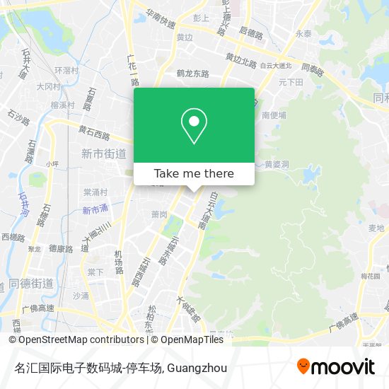 名汇国际电子数码城-停车场 map