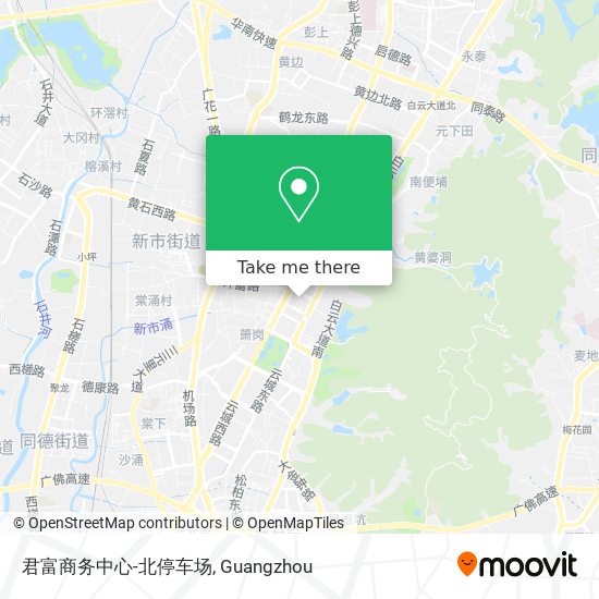 君富商务中心-北停车场 map