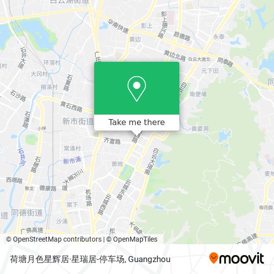 荷塘月色星辉居·星瑞居-停车场 map