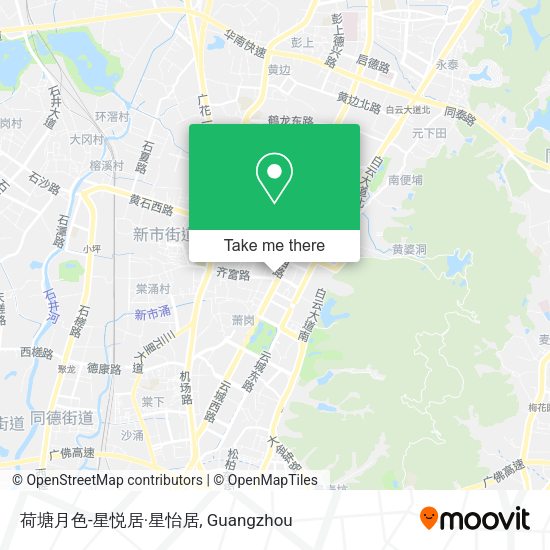 荷塘月色-星悦居·星怡居 map