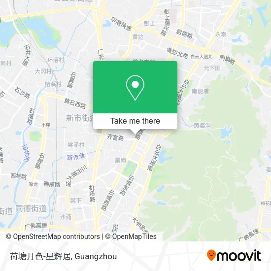 荷塘月色-星辉居 map