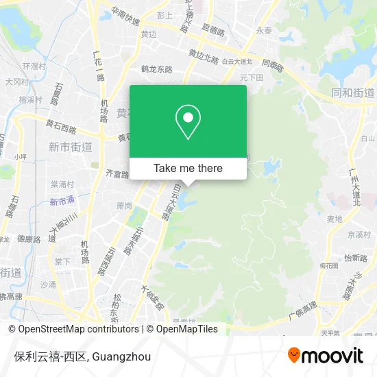 保利云禧-西区 map