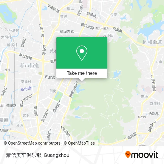 豪信美车俱乐部 map