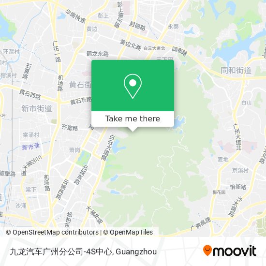 九龙汽车广州分公司-4S中心 map