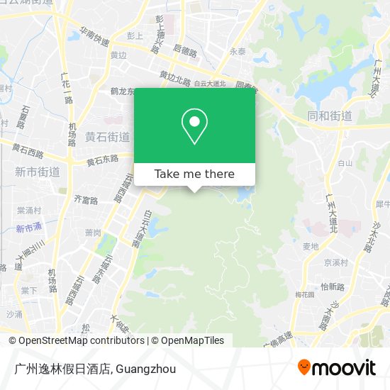 广州逸林假日酒店 map