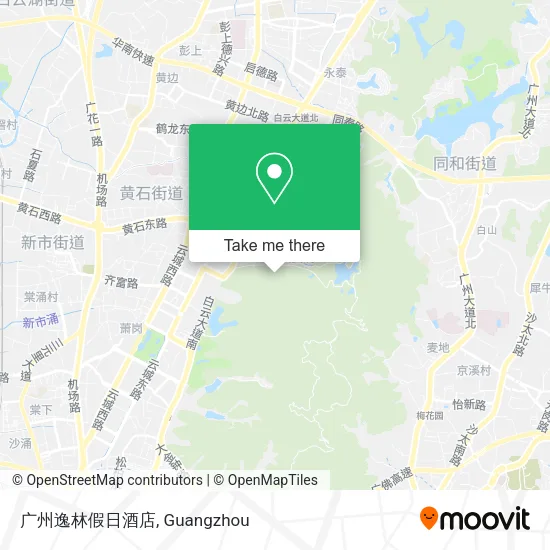 广州逸林假日酒店 map