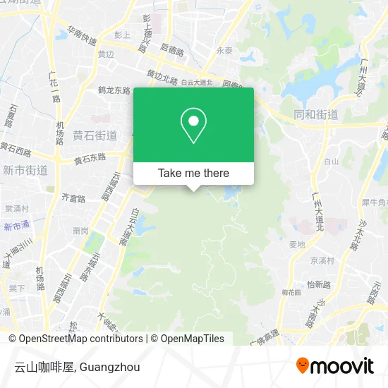 云山咖啡屋 map