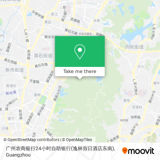 广州农商银行24小时自助银行(逸林假日酒店东南) map
