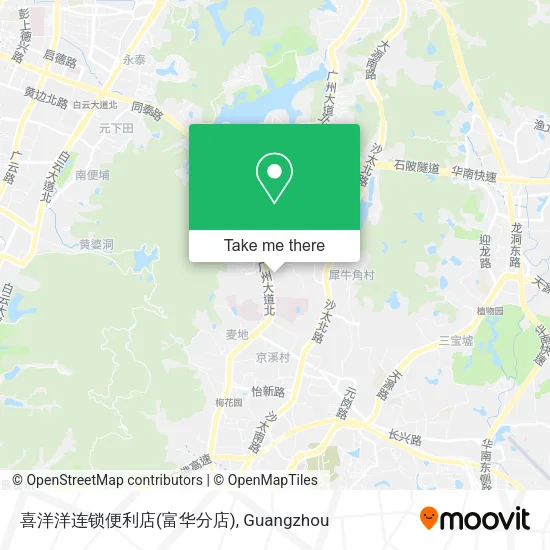 喜洋洋连锁便利店(富华分店) map