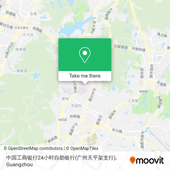 中国工商银行24小时自助银行(广州天平架支行) map