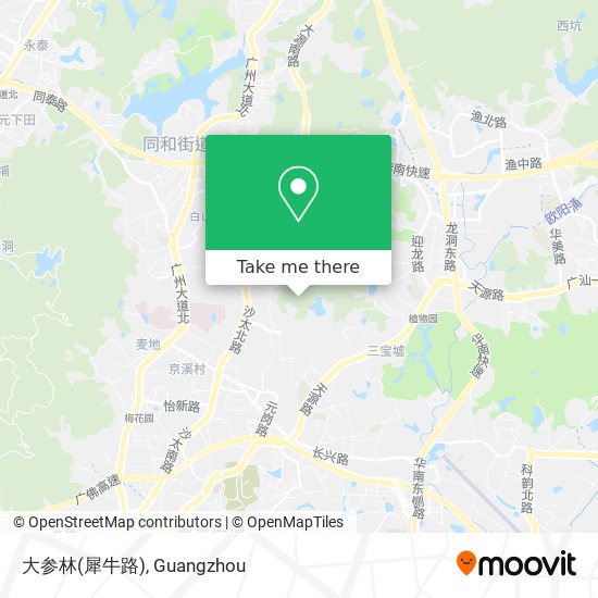 大参林(犀牛路) map