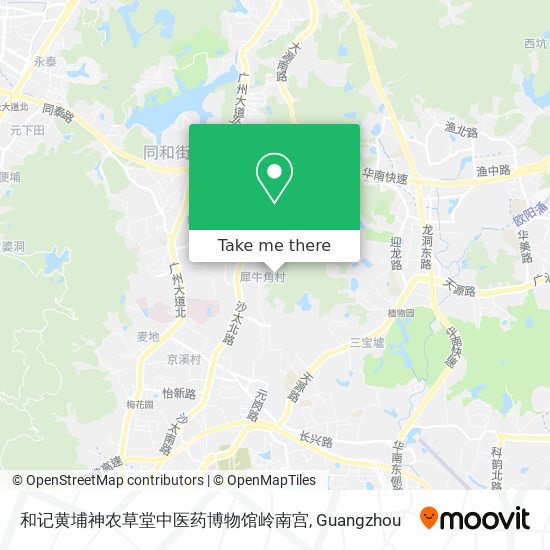 和记黄埔神农草堂中医药博物馆岭南宫 map
