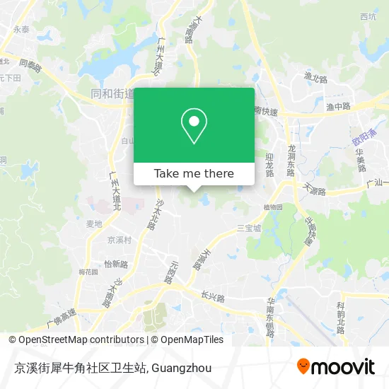 京溪街犀牛角社区卫生站 map