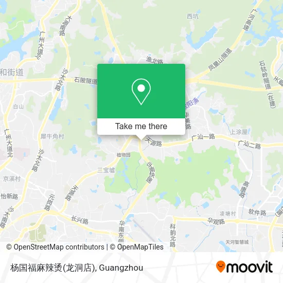 杨国福麻辣烫(龙洞店) map