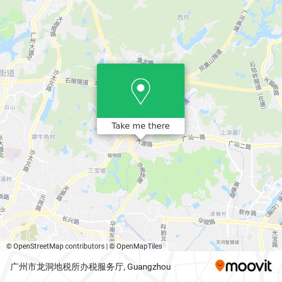 广州市龙洞地税所办税服务厅 map