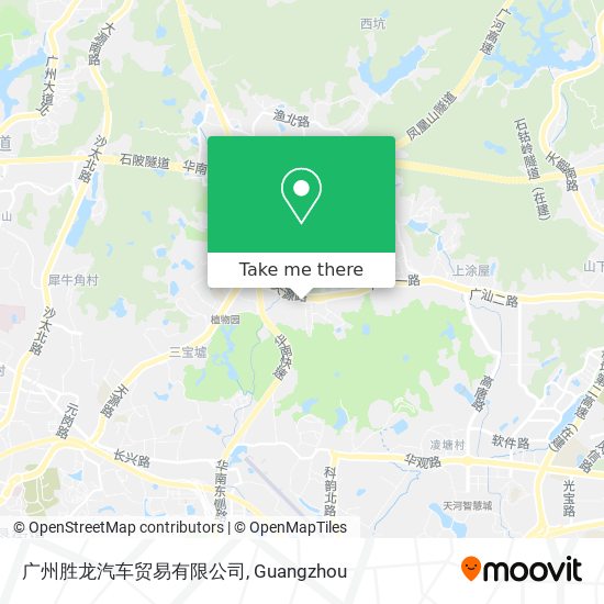广州胜龙汽车贸易有限公司 map