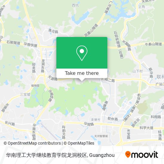 华南理工大学继续教育学院龙洞校区 map