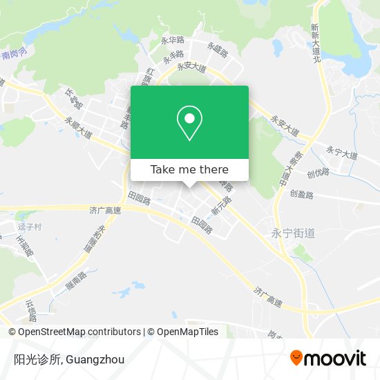 阳光诊所 map