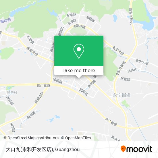大口九(永和开发区店) map