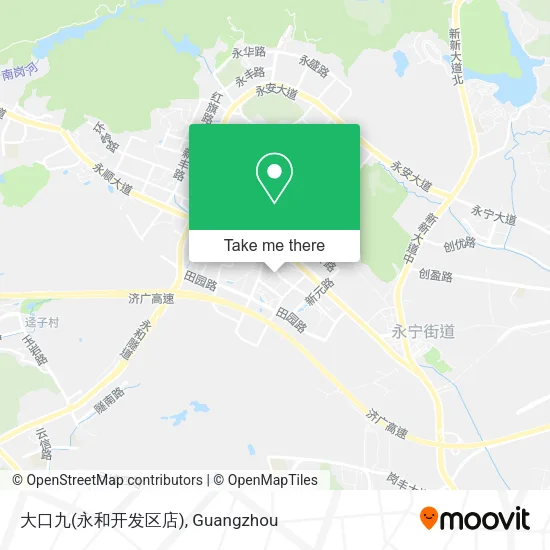 大口九(永和开发区店) map