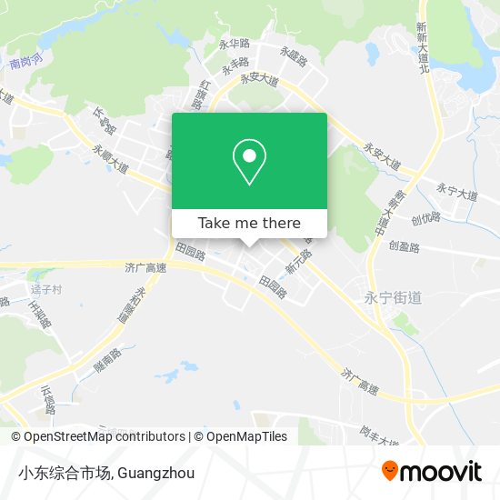 小东综合市场 map